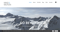 Desktop Screenshot of mindandmotion.net